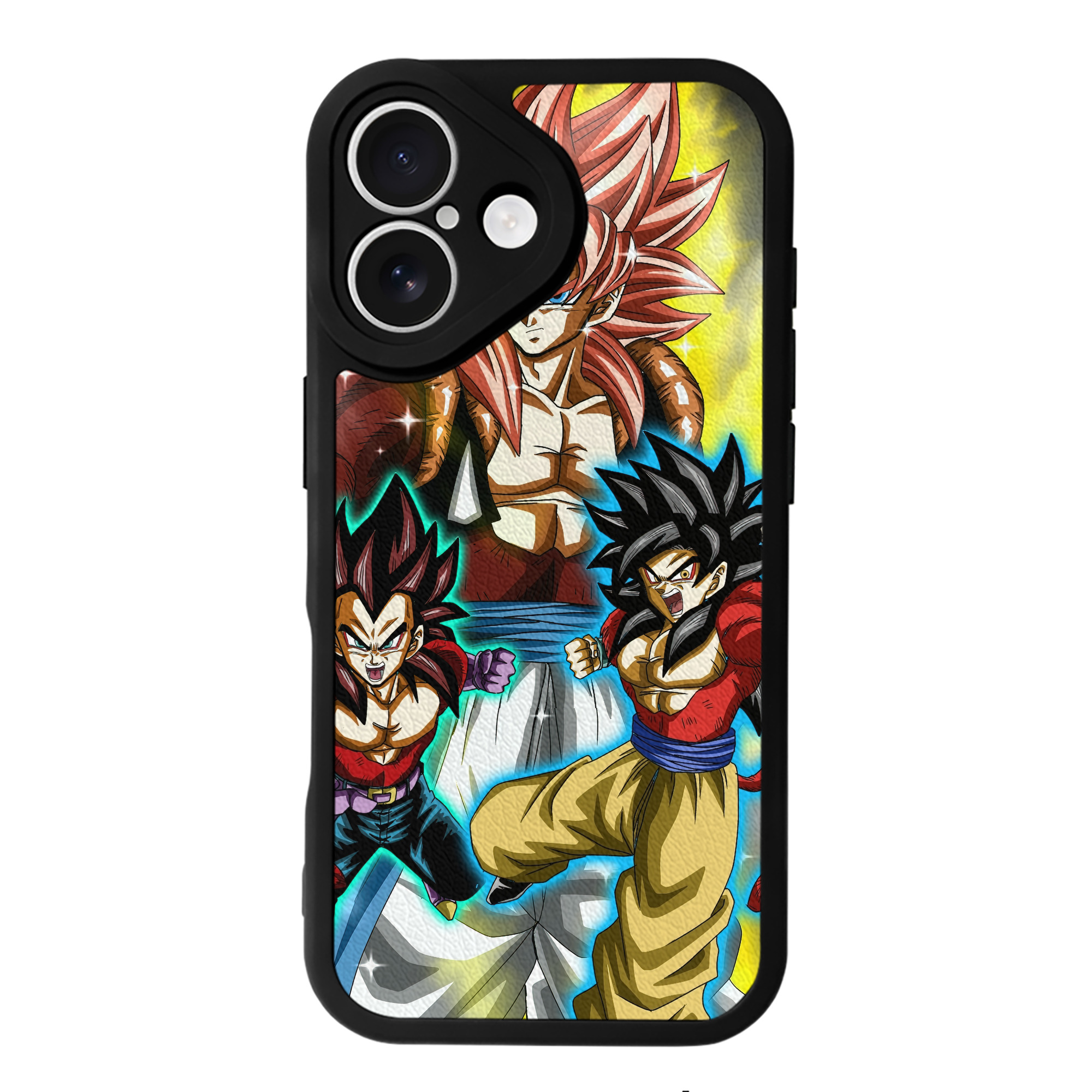 （画像用） ドラゴンボール DRAGON BALL 【iPhone 16シリーズ対応】シリコンスマホケース（レザー調） 材質：シリコン